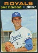 1971 Topps Baseball Cards      221     Dave Morehead